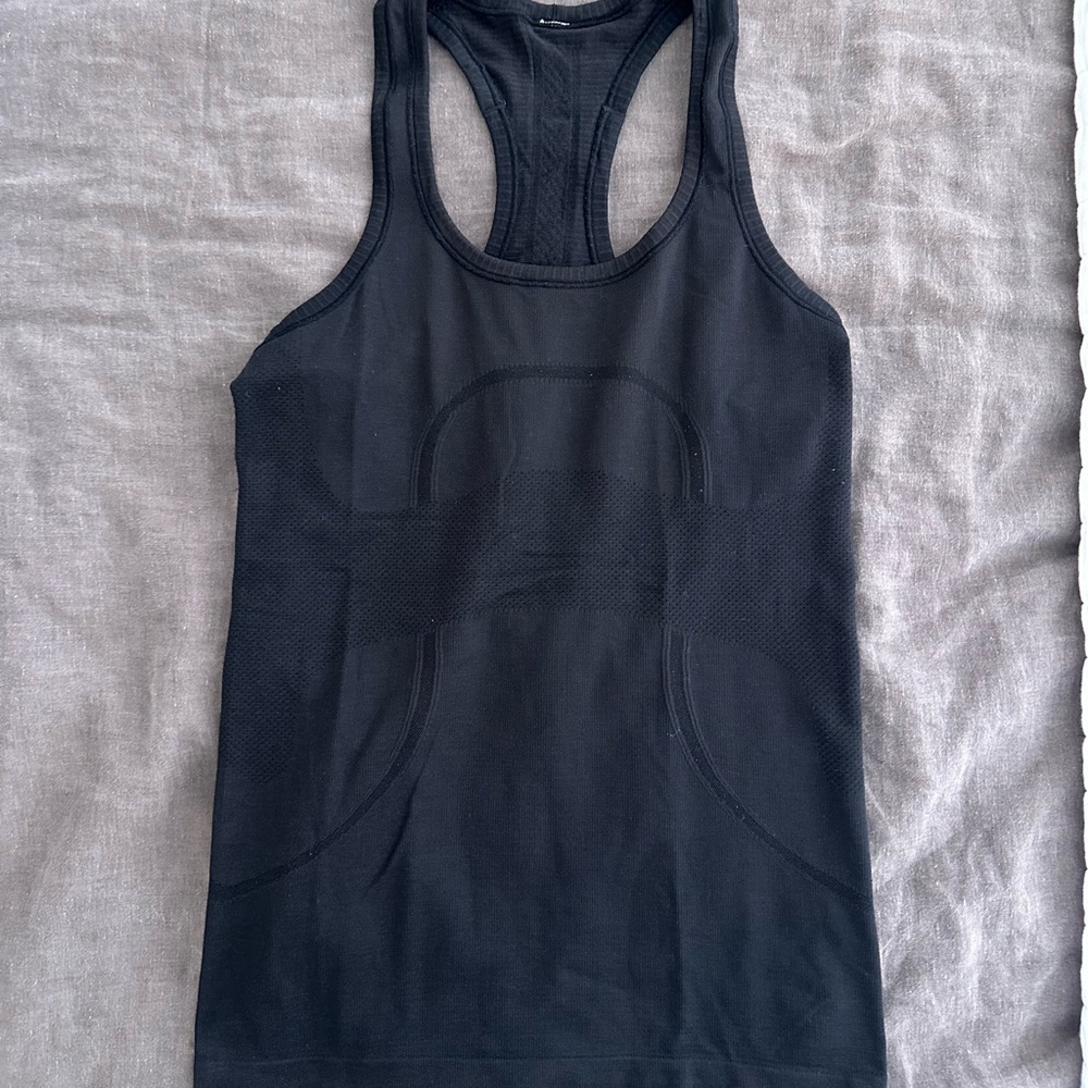 lululemon athletica Black Tank Top